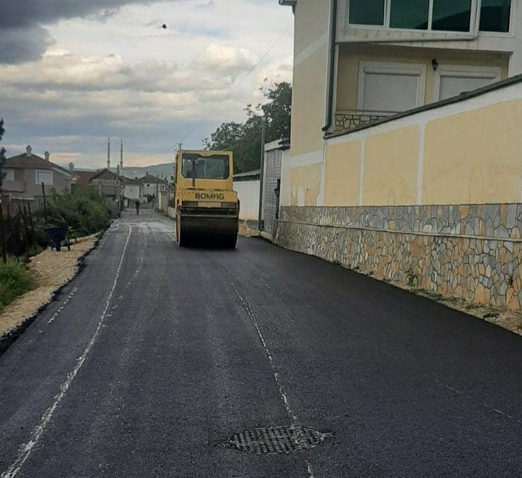 Изградба на локален пат во н.м. Форино – Општина Гостивар